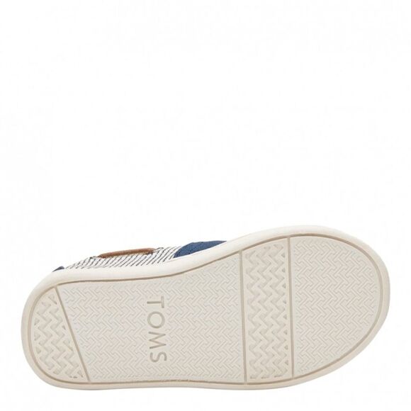 TOMS | Toddlers' Biminis Shoes: Navy/White Like New | 10 - Picture 2 of 7